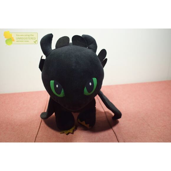 How to Train Your Dragon with Light up Eyes Stuffed Animal Pillow - Picture 1 of 5